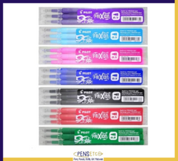 Pilot FriXion NeedlePoint Refills 0.5 mm Available in 7 Colours