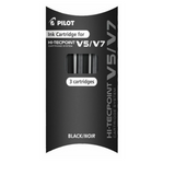 Pilot V5/V7 Cartridge System Pen Refills Packet x3 Black Blue Red or Green V5 V7