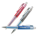 Pilot Vega Gel Pen with rubber comfort grip in 3 colours