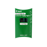 Pilot V5/V7 Cartridge System Pen Refills Packet x3 Black Blue Red or Green V5 V7