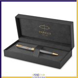 Parker Sonnet Cesile Ballpoint Pen in Sterling Silver and Gold