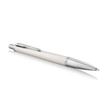 Parker Urban Chiselled Pearl Premium Ballpoint and Notepad Gift Set
