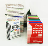 Pilot Parallel Pen Ink Cartridges ICP3 12 Pack Available in 12 Colours