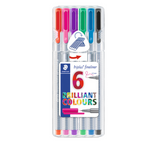 Staedtler Triplus Fineliner Assorted Hard Case Wallet x6 or 10 or x20 334 0.3mm