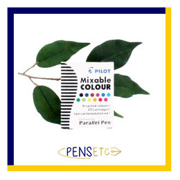 Pilot Parallel Pen Ink Cartridges x12 Assorted IC-P3 1CP3