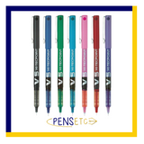 Pilot V5 Hi-Tecpoint Liquid Ink Pen 0.5mm Needlepoint Tib