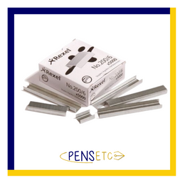 Rexel County Staples No.200/6 5000 Pack for Triumph Tacker 06565 New Packaging