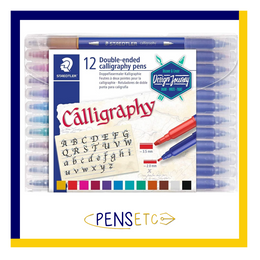 Staedtler Double-Ended Calligraphy Pen Pack of 12