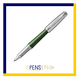 Parker URBAN Premium Green Rollerball with chrome trims -1975536A