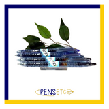 Pilot B2P Gel Retractable Rollerball Black or Blue Pen x2 0.7mm Tip 89% Recycled