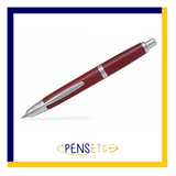 Pilot Capless Vanishing Point Retractable Fountain Pen Carbonesque Red/Chrome