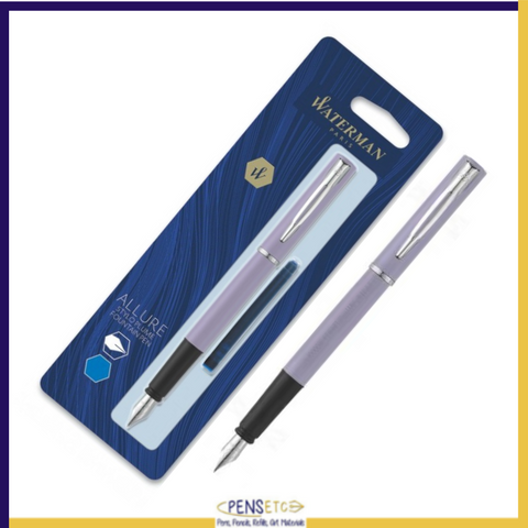 Waterman Allure Ballpoint Pen and/or Fountain Pen Pale Lilac