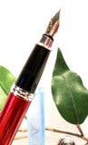 X-Pen Classic Fountain Pen, Ballpoint or Both in Claret with Chrome Detail 125