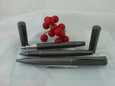 X-Pen Concerto Fountain Pen, Rollerball and Ballpoint Pen Set in Graphite 333A