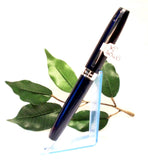 X-Pen Legend Ballpoint Pen in Dark Blue with Chrome Detail 404B