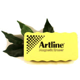 Artline Magnetic White Board Eraser Oblong 6 Colours to choose from 110x55 mm