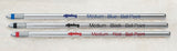 D1 Ballpoint Refill for Parker and Rotring Multi Pens in Black, Blue, Red and PDA