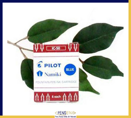 Namiki Pilot IC-50 Ink Cartridges 1C50 x6 Blue IC50