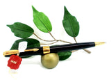 Parker Sonnet Black Lacquer and Gold Ballpoint Pen PKB017