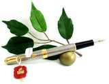 Parker Sonnet Cesile Fountain Pen in Sterling Silver and Gold LAST ONE