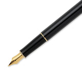 Parker Sonnet Black Lacquer and Gold Fountain Pen PKF015