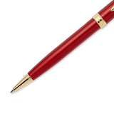 Parker Sonnet Red Lacquer and Gold Ballpoint Pen PKB019