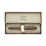 Parker Urban Premium Fountain Pen in Brown with Black Detail Medium Nib