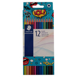 Staedtler pack of 12 colouring pencils - comic edition