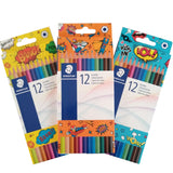 Staedtler pack of 12 colouring pencils - comic edition