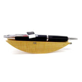 Pilot Capless Decimo Fountain Pen in Black with Rhodium Trims and a Medium Nib