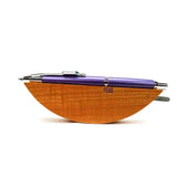 Pilot Capless Decimo Vanishing Point Retractable Fountain Pen Violet Lilac/Rhodium Trims