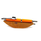 Pilot Capless Vanishing Point Retractable Fountain Pen Yellow with Chrome Trims