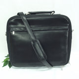 Quindici Leather 15.6 Inch Laptop Bag Black QSB 715