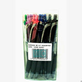 Zebra Sarasa SE 07 Gel Ink Retractable Pens 20Pk in 8 Assorted Colours