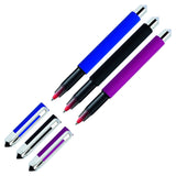 Stabilo beCrazy! Rollerball Pen in Matt Black, Blue or Red