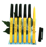 Staedtler 430-F Fine Stick Pen x6 0.25mm Writing Tip in Black, Blue, Red or Green