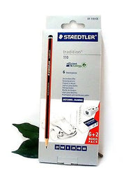 Staedtler Tradition Sketching and Drawing Pencil Set Bonus Pack 2 Free Pencils