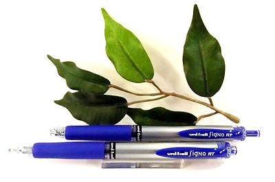 Uniball Signo Retractable Gel Pen 105 x2 Nib 0.7mm UMN-105 Uni-Ball Blue Ink