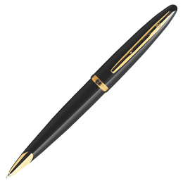 Waterman Carène Ballpoint Pen Black Lacquer Body with Gold Trims S0700380