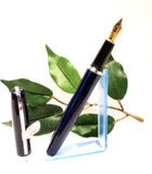 X-Pen Legend Fountain Pen Deep Blue Lacquer 404F X Pen Gift Boxed