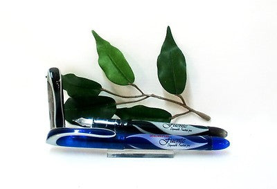 Zebra Fuente Disposable Fountain Pen Medium Nib Black or Blue Ink x2 Pens